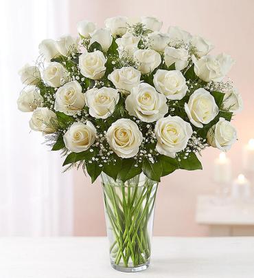 White Roses - up to 3 dozen