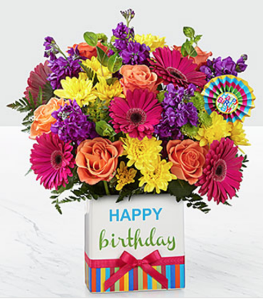 The FTD Birthday Brights Bouquet