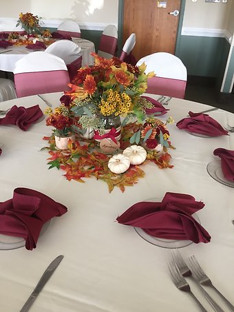 Fall Wedding Centerpiece