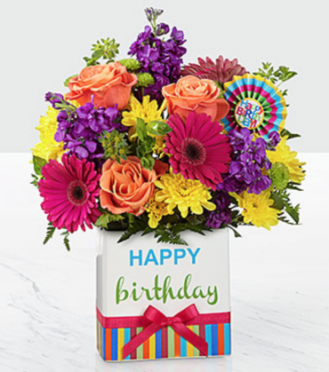 The FTD Birthday Brights Bouquet