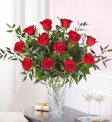 Marquis by Waterford Premium Long Stem Red Roses