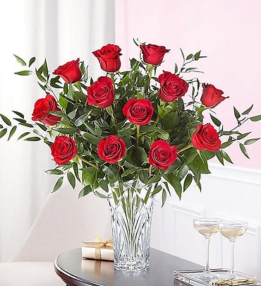 Marquis by Waterford Premium Long Stem Red Roses