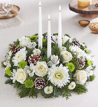 Winter\'s Charm Centerpiece