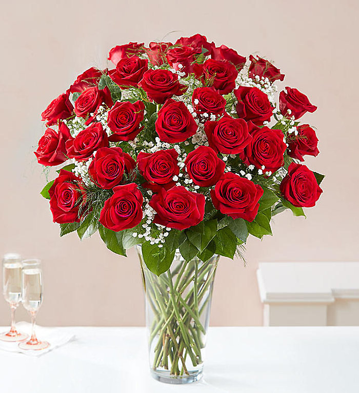 Rose Elegance - 3 Dozen Red